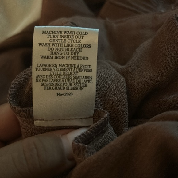 Z SUPPLY FARAH PANT - Size medium ,Warm Mocha - Picture 2 of 4